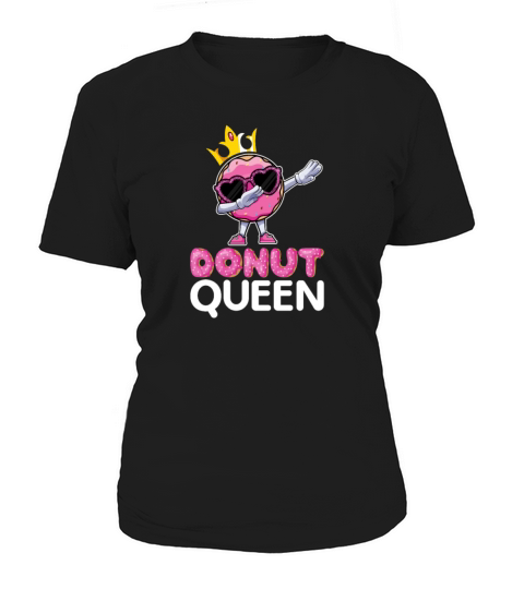 Dabbing Donut Queen - Dab Dance Style Doughnut Women's T-Shirt
