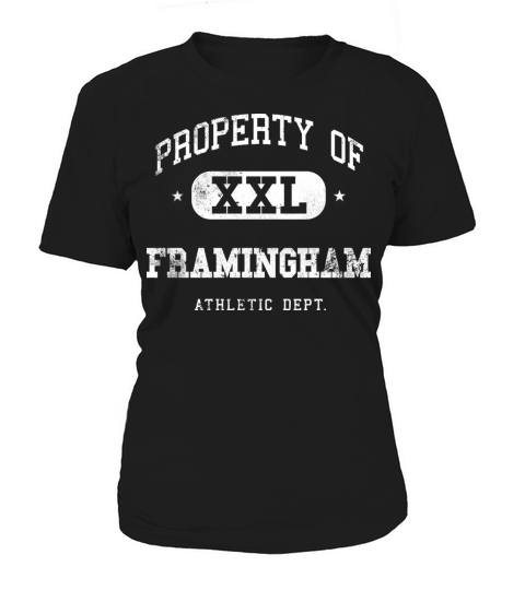 Framingham XXL Property of Athletic Department Women's T-Shirt