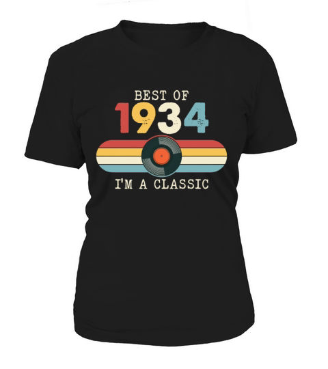 Funny Birthday Best Of 1934 Im A Classic Women's T-Shirt