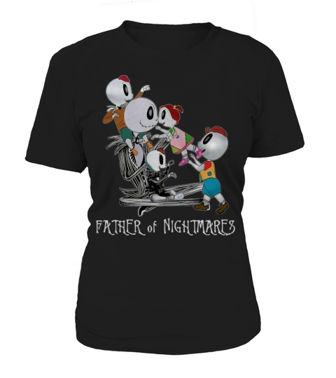 Jack Skellington Father Of Nightmares Happy Family Women's T-Shirt