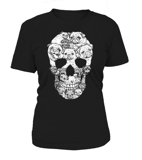 PUG SKULL Women's T-Shirt