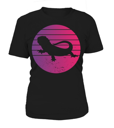 Vintage Retro Bearded Dragon Women's T-Shirt