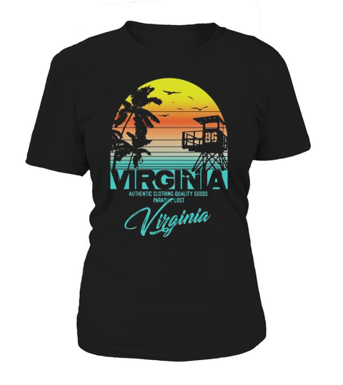 Vintage style Virginia beach shirt Women's T-Shirt
