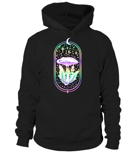 Goblincore Dark Academia Aesthetic Mushroom Hoodie Unisex