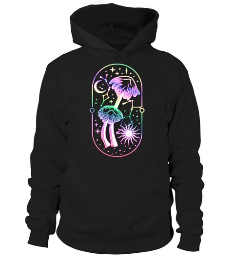 Goblincore Dark Academia Aesthetic Mushroom Hoodie Unisex