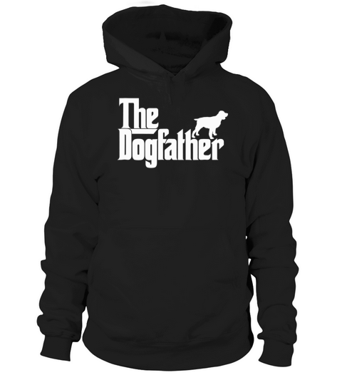 Mens The Dogfather English Springer Spaniel Dog Father Dad Shirt Hoodie Unisex