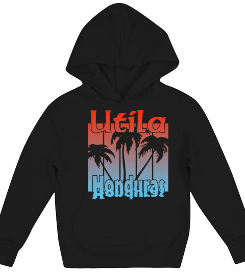 Utila Honduras Kids Hoodie