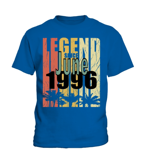 1996 vintage born in June gift Kids T-Shirt