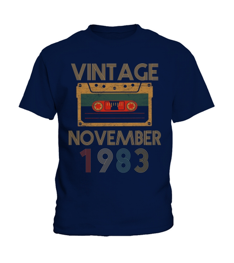36 Years Vintage November 1983 Kids T-Shirt