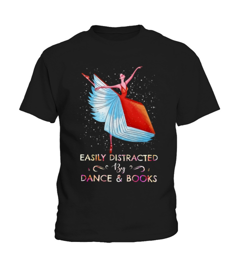 Ballet easily distracted by dance and books - Coffee Mug (colored) Kids T-Shirt