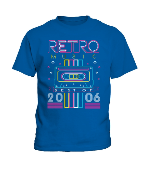 Best Of 2006 Retro Cassette Vintage Birthday Kids T-Shirt