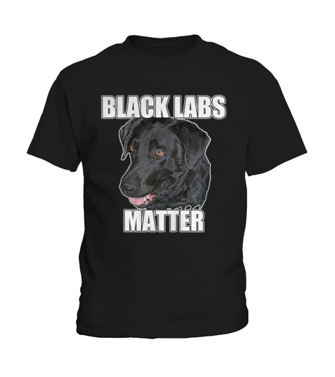 BLACK LABS MATTER Two Kids T-Shirt