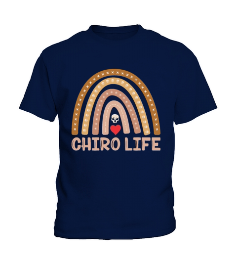 Chiropractic Chiro Life Spine Chiropractor Kids T-Shirt