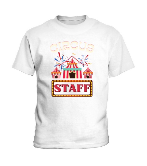 Circus Staff Vintage Themed Party Artist Kids T-Shirt