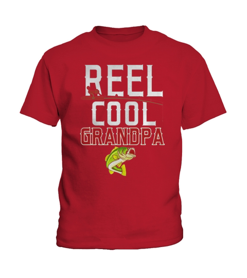 Fishing Grandpa T Shirt - Funny Quote Fisherman Gift Idea Kids T-Shirt