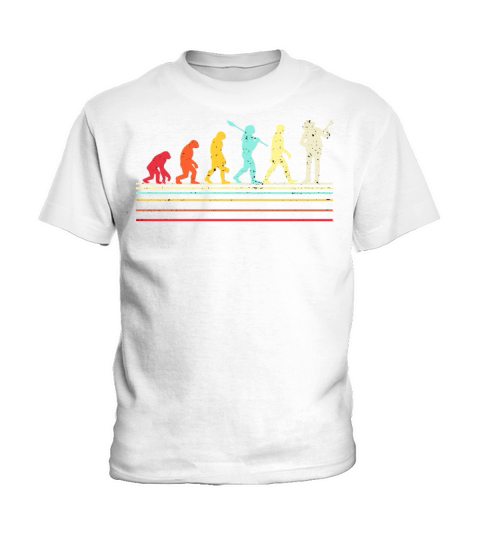 Funny Banjo Shirt Retro Vintage Evolution Of Man Kids T-Shirt
