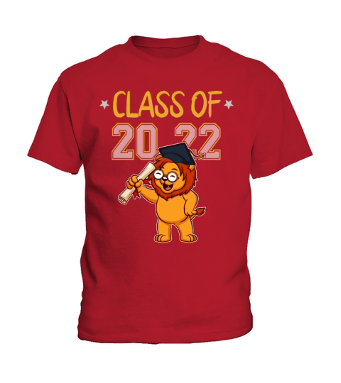 Funny Graduation Animals Class Of 2022 Graduate Kids T-Shirt