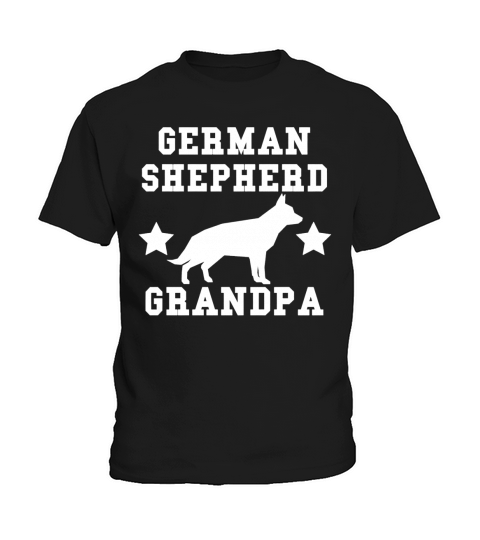 German Shepherd Grandpa Men’s Baseball T-Shirt Kids T-Shirt