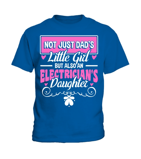Girl of an Electrician Kids T-Shirt