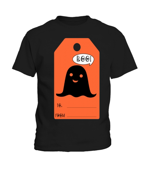 Halloween Gift Tags Halloween Favor Kids T-Shirt