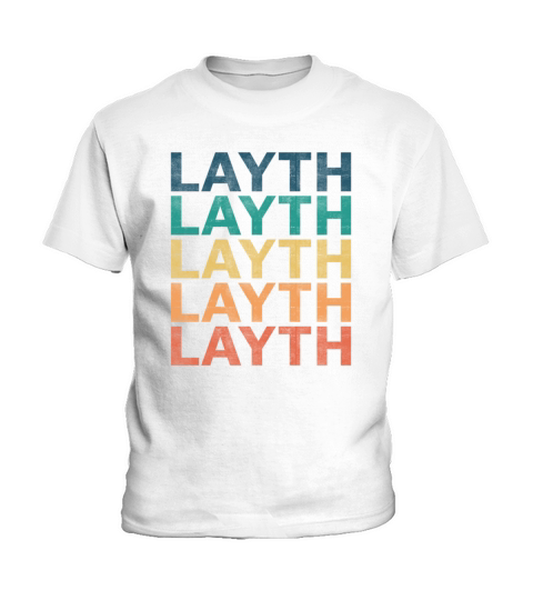 Layth Name T Shirt - Layth Vintage Retro Name Gift Kids T-Shirt