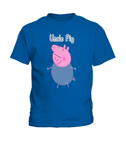 peppa pig uncle pig Kids T-Shirt