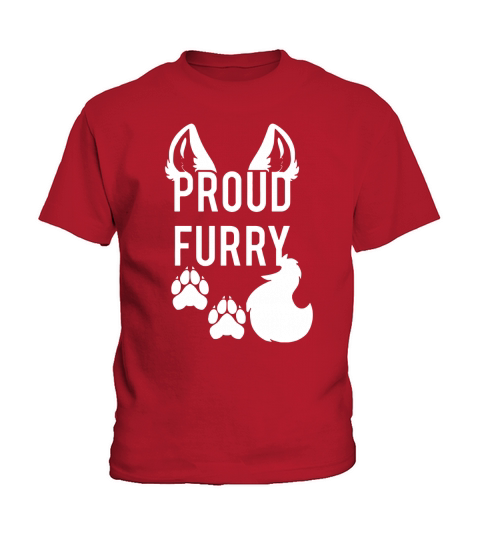 Proud Furry shirt Kids T-Shirt