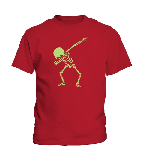 Skeleton Dabbing Squelette Dab Hip Hop Crâne D Kids T-Shirt