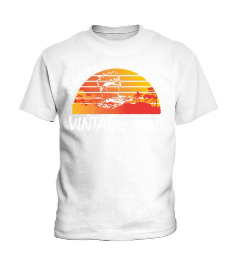 Summer Forest Vintage 1940 Kids T-Shirt