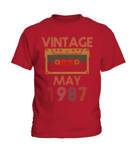 Vintage may 1987 Kids T-Shirt