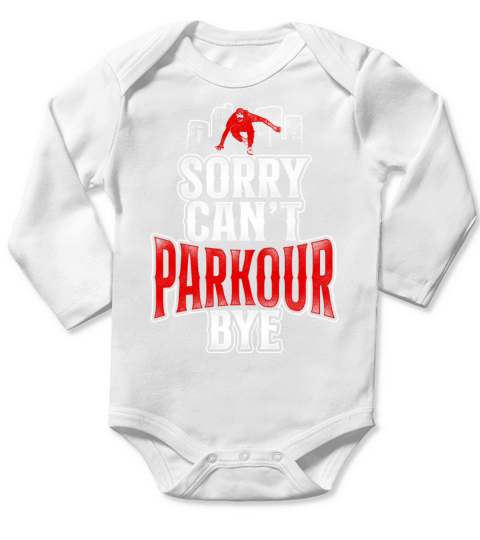 Parkour Free Running Traceur Long Sleeve Baby One-Piece