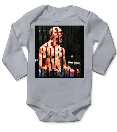 Ruthless Robbie Lawler Long Sleeve Baby One-Piece