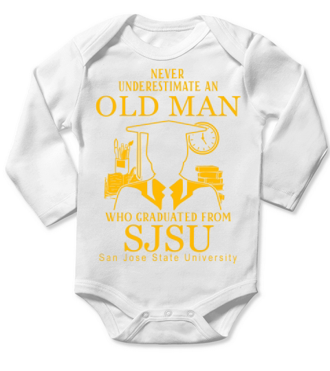 San Jose State University Long Sleeve Baby One-Piece