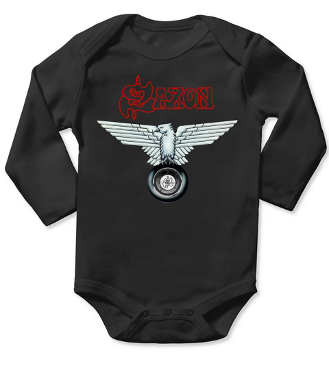 Saxon Band Tshirt Long Sleeve Baby One-Piece