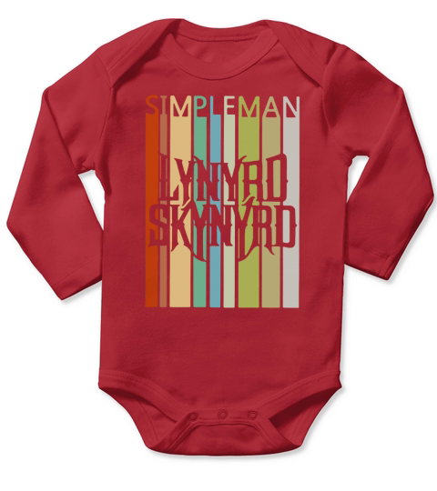 Simple Man Lynyrd Skynyrd Vintage shirt Long Sleeve Baby One-Piece