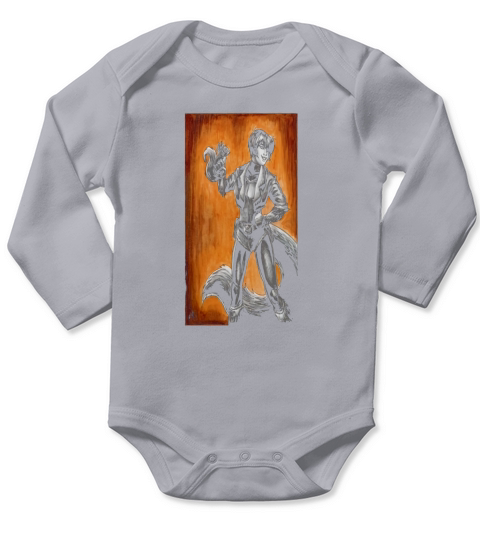 squirrel girl Long Sleeve Baby One-Piece