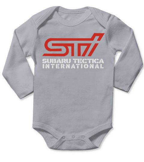 Sweat à capuche international STI Subaru Tecnica Long Sleeve Baby One-Piece