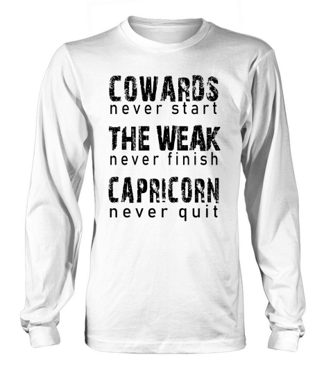 Capricorn Long sleeved Unisex