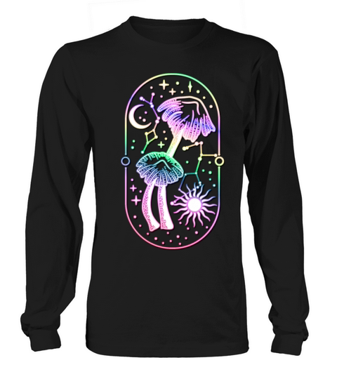 Goblincore Dark Academia Aesthetic Mushroom Long sleeved Unisex