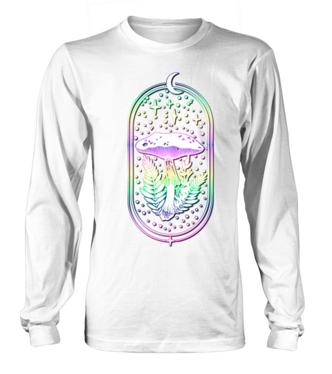 Goblincore Dark Academia Aesthetic Mushroom Long sleeved Unisex