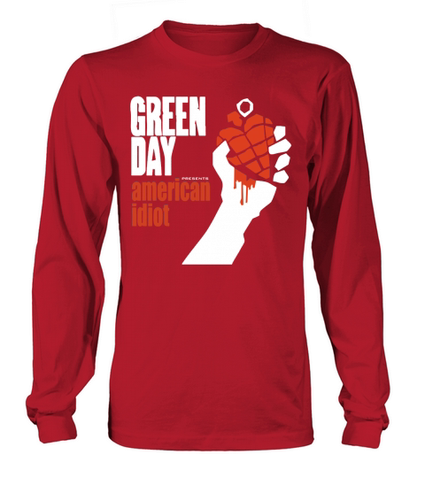GREEN_DAY American Idiot T-Shirt Long sleeved Unisex