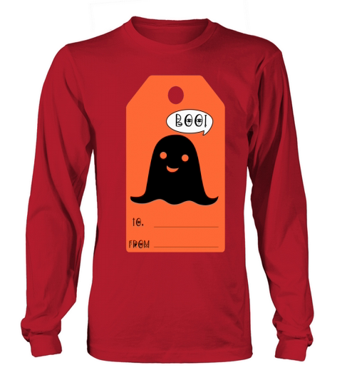 Halloween Gift Tags Halloween Favor Long sleeved Unisex