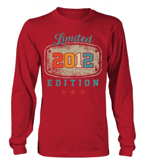 Limited 2012 Edition Birth Vintage 10th Birthday Long sleeved Unisex