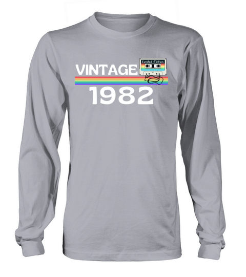 Vintage 1982 Rainbow Cassette Long sleeved Unisex