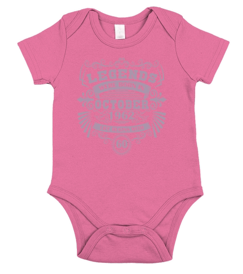 60th Birthday Gifts Vintage Short Sleeve Baby One-Piece