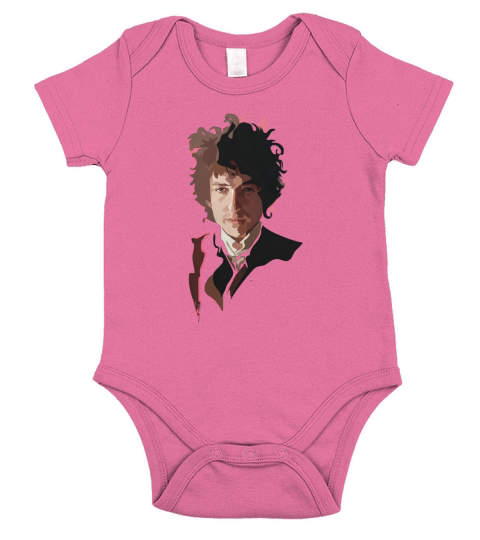 Bob Dylan Music Icon - Pillow Short Sleeve Baby One-Piece