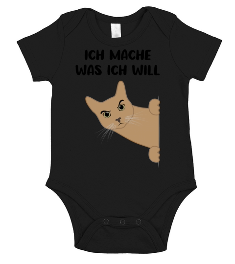 Cat Sassy Kitten Cat Funny Quote Gift Idea Short Sleeve Baby One-Piece
