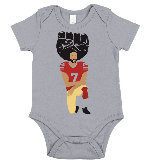 Colin Kaepernick Kneeling-I m With Kap shirt Short Sleeve Baby One-Piece