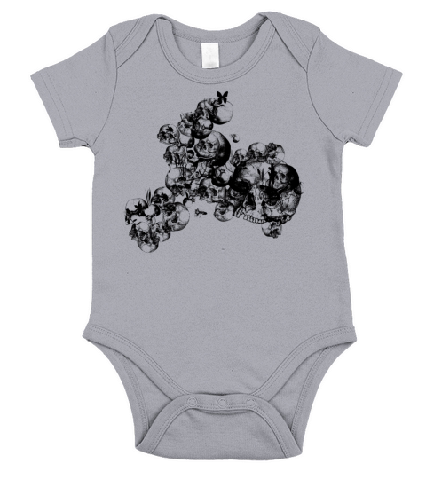 Combination Of Unknown Skulls Short Sleeve Baby One-Piece