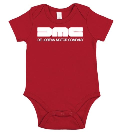 DMC_DeLorean Mens T-Shirt Short Sleeve Baby One-Piece